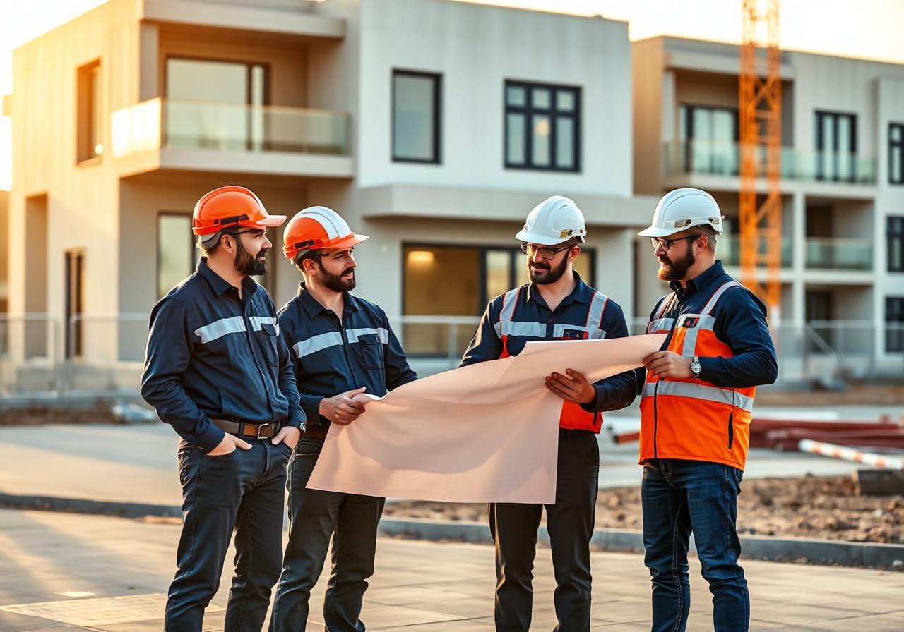 Equipe Franco Reforma em obra de alto padrão